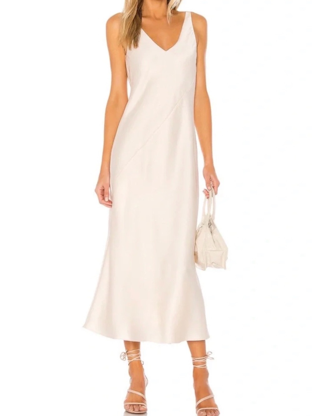 Line & Dot LouLou Ivory Slip Dress